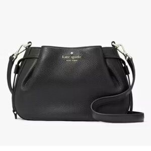 Kate Spade New York Dumpling Crossbody - Black Leather